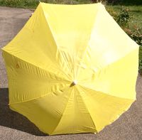 Sonnenschirm gelb - mit Tasche und Stabverlängerung Baden-Württemberg - Friedenweiler Vorschau