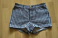 karierte kurze Hose (schwarz / weiß) Sachsen - Zwickau Vorschau