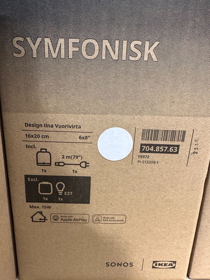 Ikea Symfonisk Leuchtenfuß Neu! in Dortmund