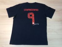 T-Shirt dunkelblau FC Bayern München Robert Lewandowski Größe XXL Bayern - Issigau Vorschau