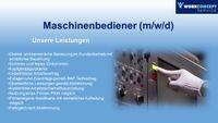 Maschinenbediener (m/w/d) Hessen - Philippsthal (Werra) Vorschau