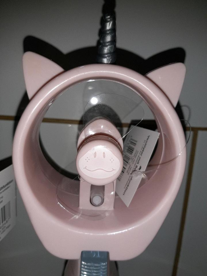 Handventilator mit Sprühfunktion im Einhorn-Design in 4 Farben in Osterode am Harz