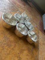 DDR Set 6 Stück Gläser Würzfleisch Ragoutfin Teegläser Aluminium Sachsen-Anhalt - Salzwedel Vorschau