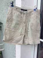 cremefarbene kurze Hose, Short, Leinen, Hallhuber, Größe 36 München - Schwabing-West Vorschau