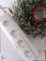 Baumstamm Teelicht Shabby Vintage Deko Objekt Adventskranz Kerze Rheinland-Pfalz - Trier Vorschau