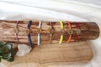 Chakra Armband Makramee Yoga Schmuck spirituelles Geschenk Bayern - Rohrenfels Vorschau