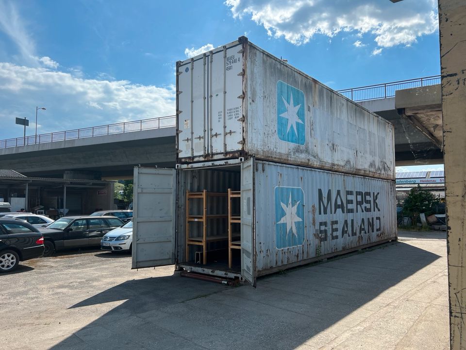 Vermiete Seecontainer 40 Fuß als Lagerfläche und Werkstatt in Pirna