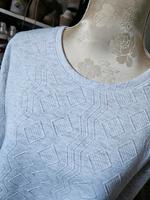 Gina Pullover grau creme 46 48 Sweater Sweatshirt Shirt Niedersachsen - Seevetal Vorschau