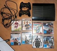 PS3 Super Slim 12 GB + Zubehör + 8 Spiele Frankfurt am Main - Nordend Vorschau