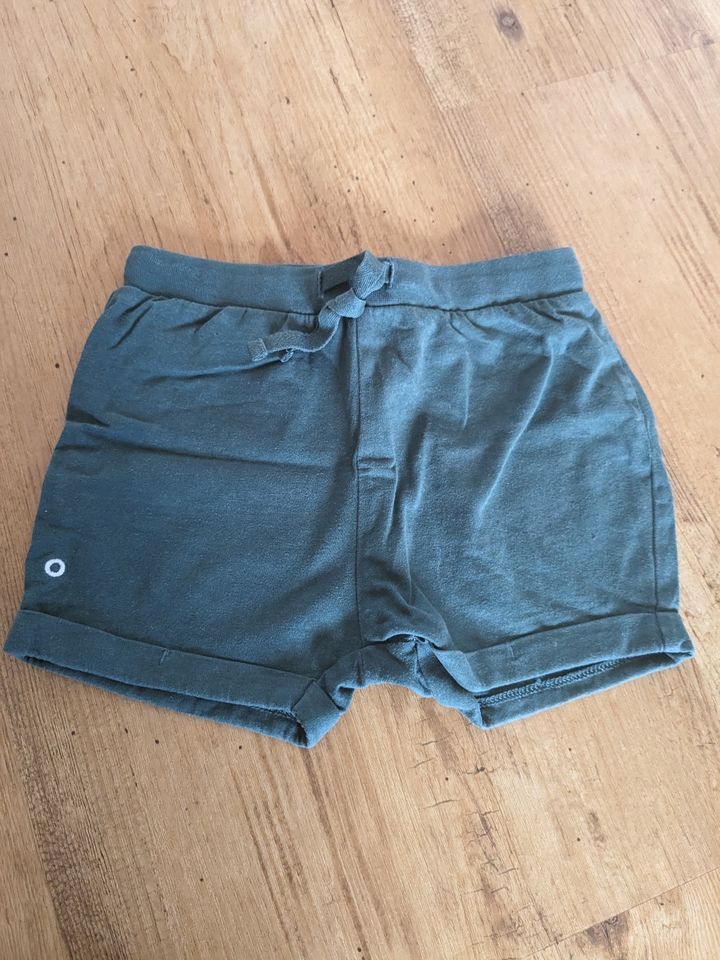 Orbasics Run around Shorts kurze Hose grün Baumwolle 2-3 98 104 in Herborn