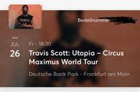 2x Travis Scott Frankfurt am Main, 26.07.2024 Baden-Württemberg - Heilbronn Vorschau
