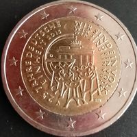 2 Euro Sondermünze Deutschland 2015 25 Jahre Deutsche Einheit Sachsen - Freiberg Vorschau