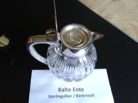 „kalte Ente“ / Bleikristallkaraffe mit 925 Sterling Silber Nordvorpommern - Landkreis - Tribsees Vorschau