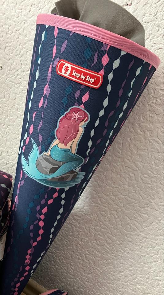 7-teiliges Schulranzen-Set mit Schultüte Step by Step Mermaid in Wäschenbeuren