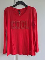 KEY LARGO Langarmshirt, rot mit Print "COOL", Gr. L - NEU ! Baden-Württemberg - Frickenhausen Vorschau