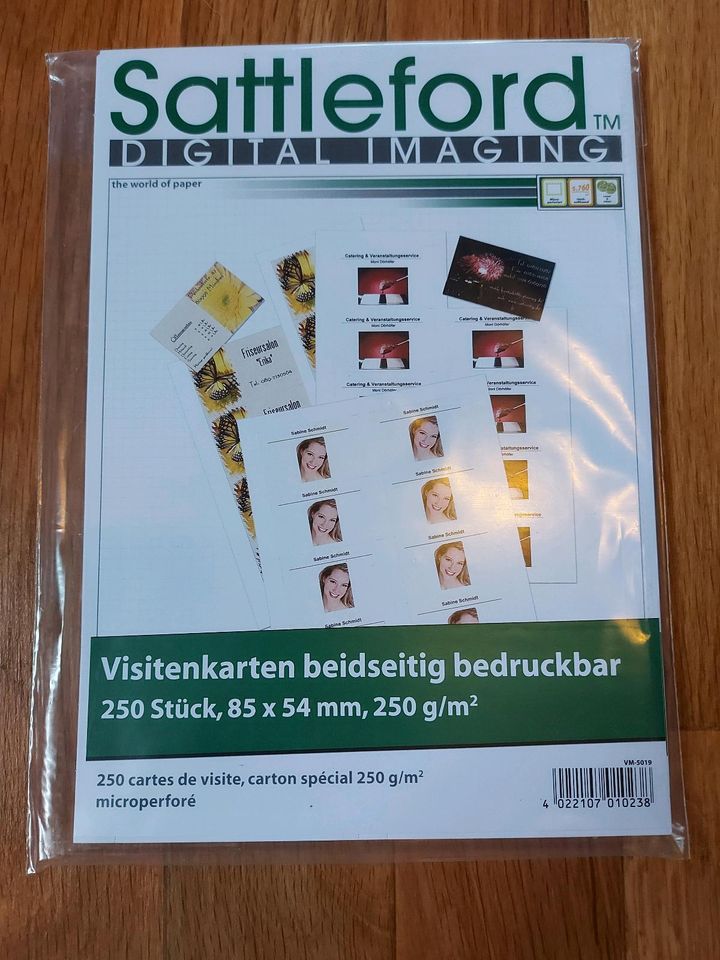 Visitenkarten beidseitig bedruckbar 250 Stück 85x54mm in Brandenburg -  Frankfurt (Oder) | eBay Kleinanzeigen ist jetzt Kleinanzeigen