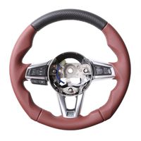 Mazda Lenkrad MX 5 Tuning Kombibezug Bicolor Naht silber 57426 Hessen - Erlensee Vorschau