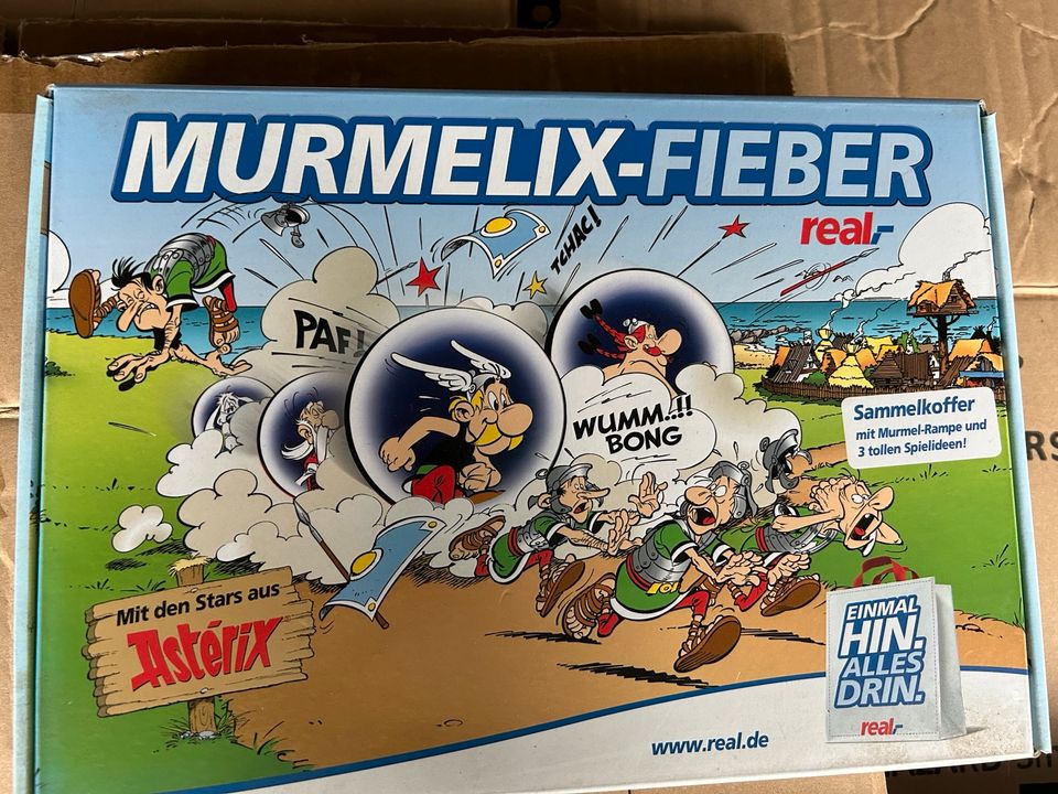 Asterix Sammelkoffer Real Murmelix-Fieber komplett in Ketsch
