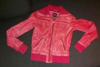 Damenjacke Leder rot-rose M / 28 v. BERSHKA Niedersachsen - Oldenburg Vorschau