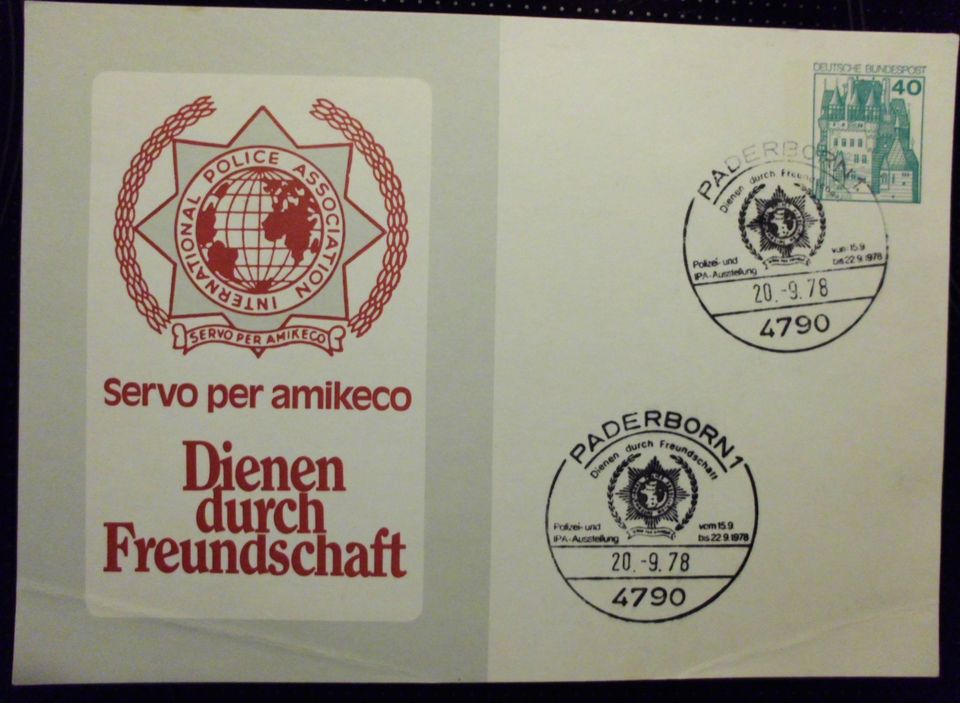 Segelflug-Weltmeisterschaft 1981, Luftpostleichtbrief + 2 weitere in Hövelhof