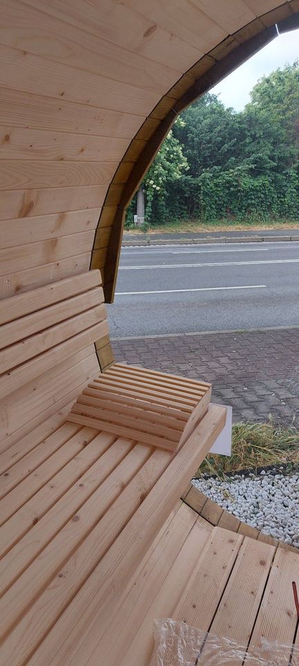 Sauna Blockbohlen Außensauna in Dresden