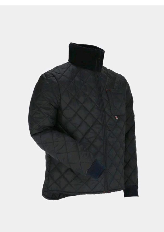 Dünne Steppjacke  •  Gr.  3XL • Arbeitsjacke • dunkelblau in Schuby