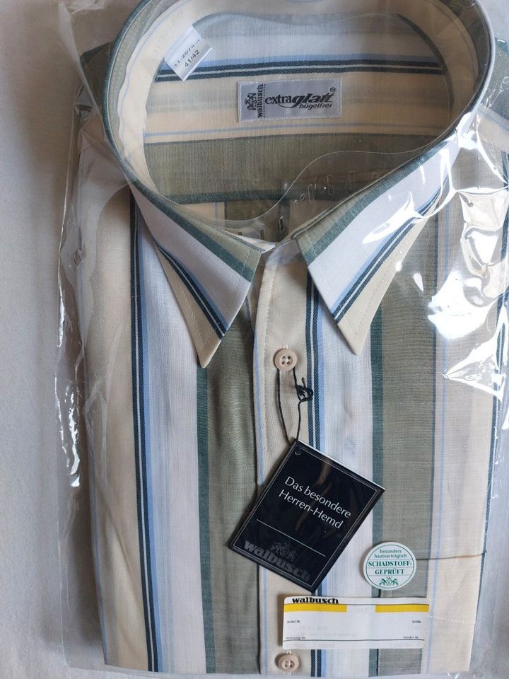 Walbusch: Original verpackte neue Hemden, kurzärmlig, Gr. L in Rosenheim