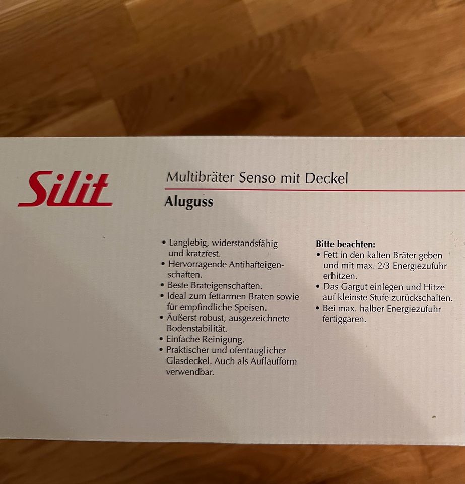 Silit Multibräter Senso mit Deckel 32cm NEU OVP in Recklinghausen