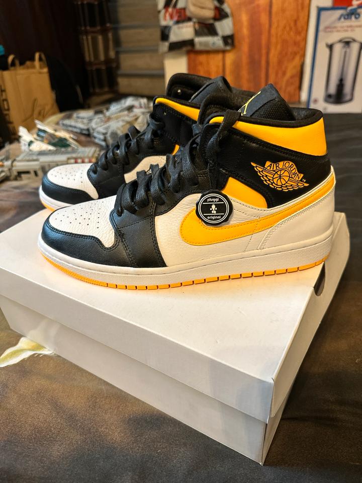 Jordan 1 mid gelb hotsell