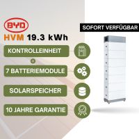 BYD HVM 19,3 kWh Batteriespeicher - 7xBatteriemodul 2,76kWh/1xKontrolleinheit Nordrhein-Westfalen - Paderborn Vorschau