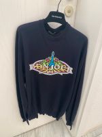 Balenciaga Logo Pullover Sweatshirt Bonjour Paris Blau M UVP 990€ Baden-Württemberg - Esslingen Vorschau