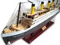 Großes Modell- Titanic- Schiffsmodell aus Holz- 80 cm Thüringen - Sondershausen Vorschau