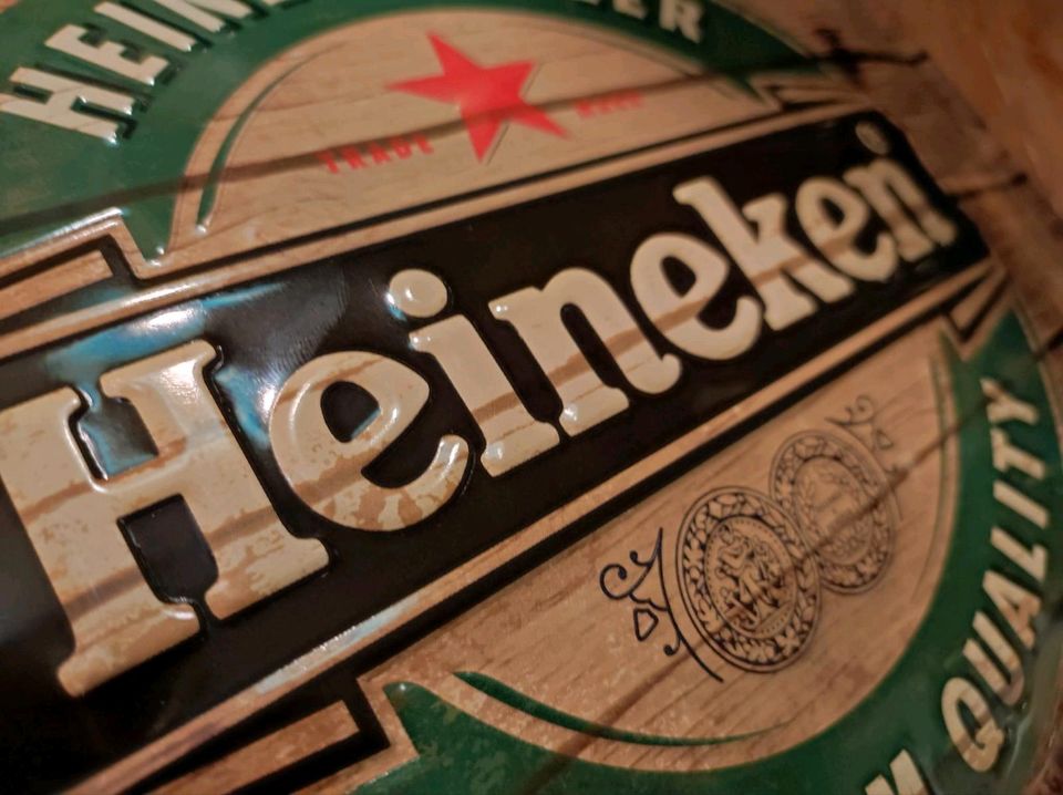 Geprägtes Heineken Bier Deko Blechschild 30x20cm Bar Schild in Bielefeld