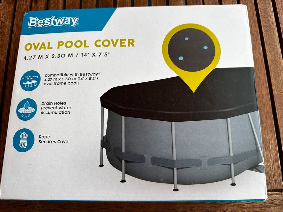 Bestway Poolabdeckung Oval in Duisburg