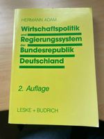 Hermann Adam - Wirtschaftspolitik und Regierungssystem der BRD Niedersachsen - Göttingen Vorschau