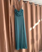 Abendkleid mit Wasserfall-Ausschnitt in Ocean Farbe Rheinland-Pfalz - Katzenelnbogen Vorschau