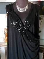 Neuw ❣️ gr 52 elegantes Abendkleid lang schwarz mit Pailletten Bayern - Königsbrunn Vorschau