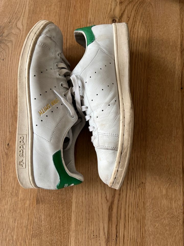 Adidas Stan smith White/Green Größe 44 2/3 in Potsdam