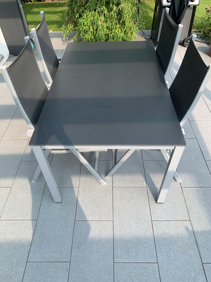 Kettler Tisch 160 x 95 cm Anthrazit in Dortmund