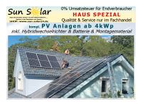 PV Anlage 4 kWp mit Solis S5 Hybrid 4,6 kW & Fox Batterie Brandenburg - Plattenburg Vorschau