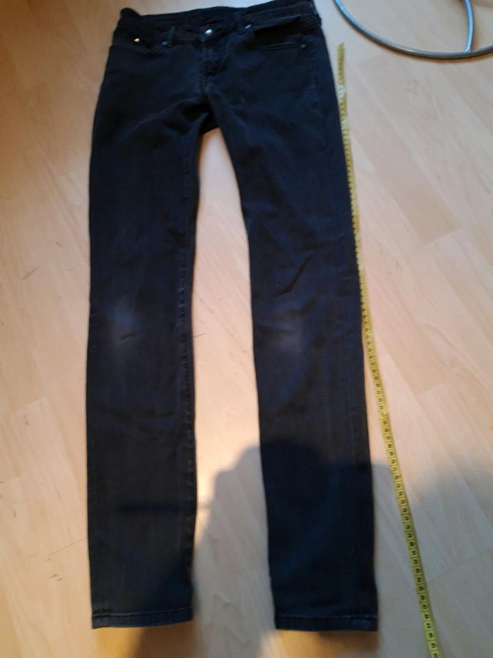 Karl Lagerfeld Skinny,27,grau schwarz,Designer Vintage retro in Meppen