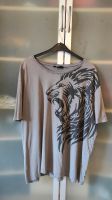 T-Shirt Tshirt 4XL 68/70 Löwe Lion grau schwarz cool Herren Nordrhein-Westfalen - Lünen Vorschau