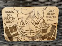 One Piece , Monkey D. Ruffy Gear 5 Manga Holzbild / Holzbrett Stuttgart - Stuttgart-Mitte Vorschau