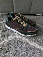 P448 Metallic Sneaker Gr. 42 braun/gold Thüringen - Eisenberg Vorschau