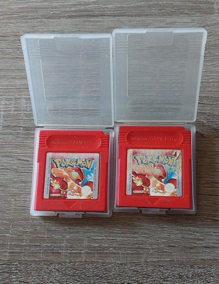 2x Pokemon Rot für den Gameboy in Magdeburg