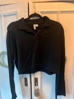 Longsleeve Polo H&M M Schwarz Brandenburg - Falkensee Vorschau