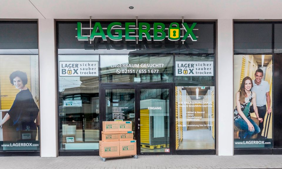 LAGERBOX Krefeld-Mitte ⭐️ Lagerraum sofort mieten ⭐️ Selfstorage in Krefeld