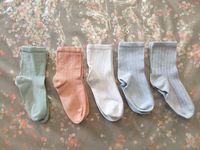 5er-Pack H&M dünne Socken Stricksocken grün orange blau 25/27 Berlin - Treptow Vorschau