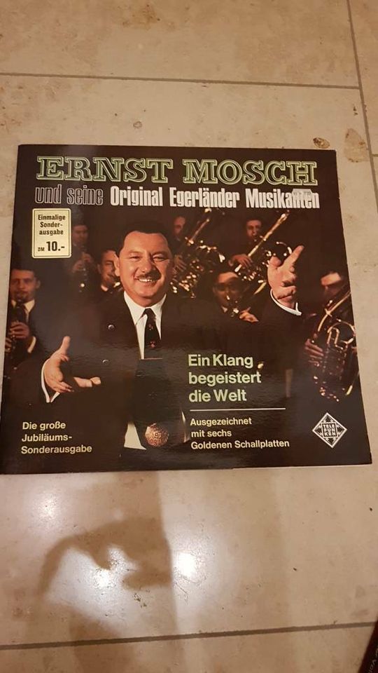 Volksmusik 15x Vinyl Schallplatte Ernst Mosch Oberkrainer Avsenik in Fünfstetten