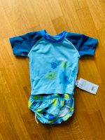 Sigikid Jungen Schimmhose 74/80 Outfit Badehose und Shirt Nordrhein-Westfalen - Olpe Vorschau